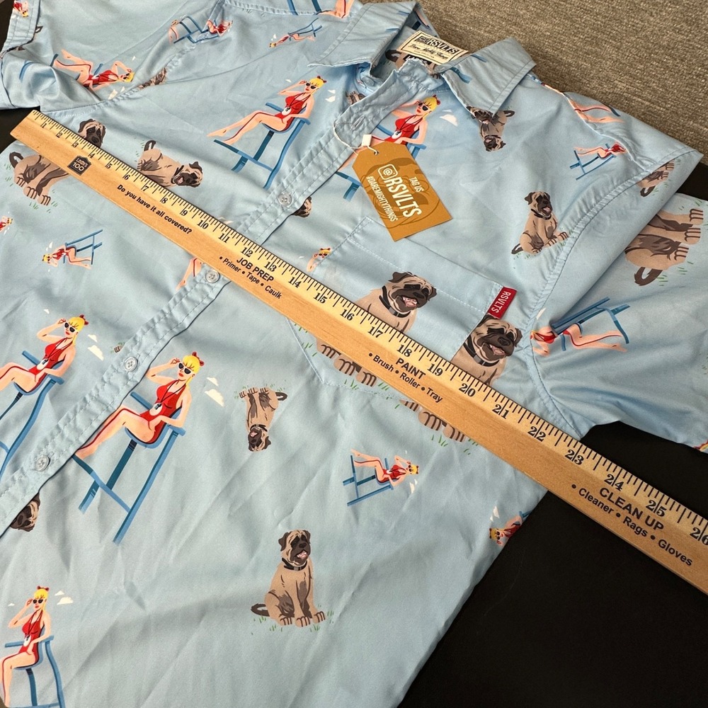 The Roosevelts RSVLTS 90s Sandlot Shirt Wendy Peffercorn Lifeguard Dog Large NWT - Picture 11 of 11